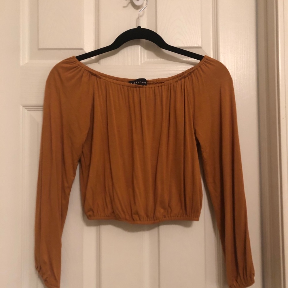 Off the shoulder blouse